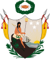Primer escudo de armas de la República de Colombia (Gran Colombia)