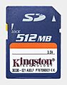 Secure Digital Kingston 512MB