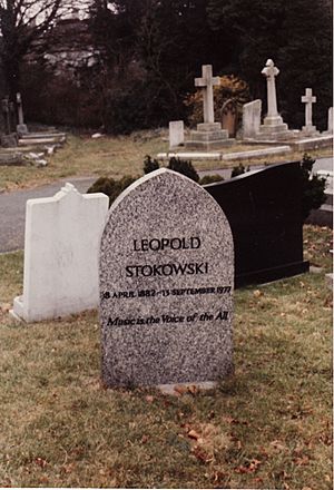 Archivo:Stokowski Leopold grave