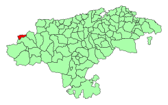 Término municipal dentro de Cantabria.