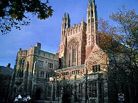 Yale Law School in the Sterling Law Building.jpg