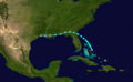 1914 Atlantic tropical storm track.png
