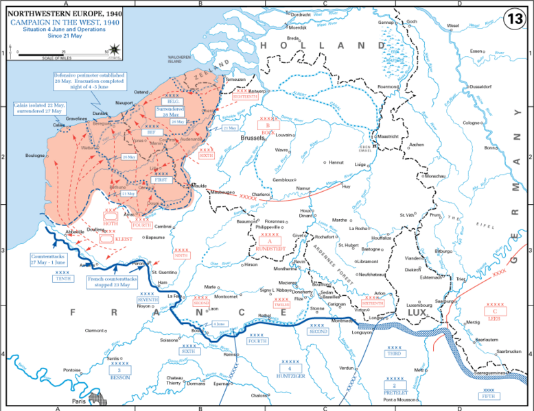 21May-4June Battle of Belgium