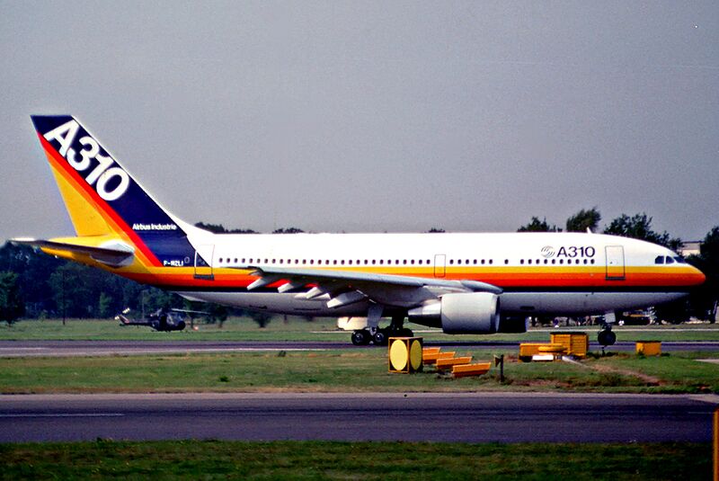 Airbus Industrie Airbus A310-203; F-WZLI, November 1982 (5695378781)
