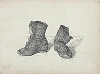 Annie I. Crawford – Child's Old Shoes, 1893