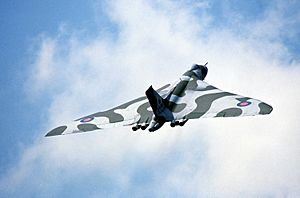 Archivo:Avro Vulcan Bomber RAF