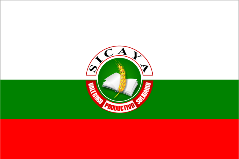 Bandera de Sicaya