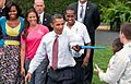 Barack Obama and Tim Morehouse 2