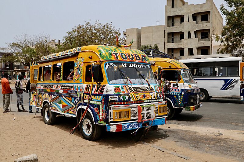Bus in Dakar