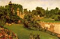 Chase William Merritt Terrace at the Mall 1890