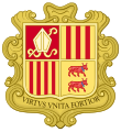 Coat of arms of Andorra (1580)