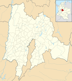 Zipaquirá ubicada en Cundinamarca
