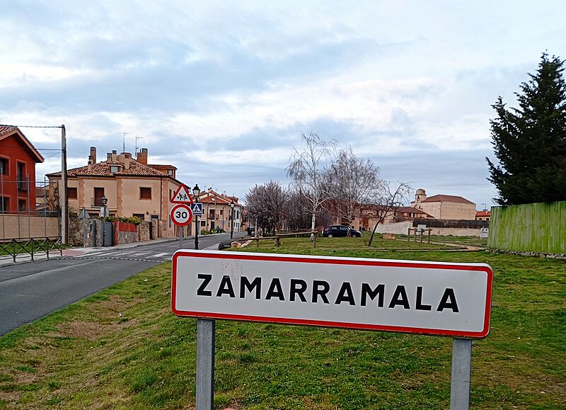 Entrada a Zamarramala