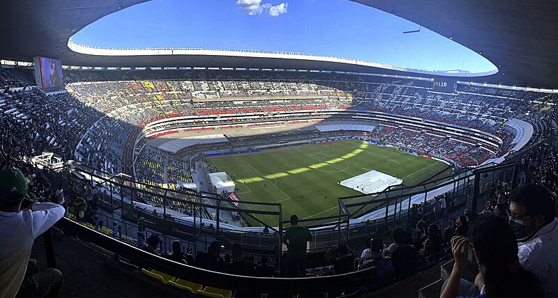 Estadio Azteca Octubre de 2021