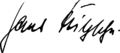 Hans Fritzsche signature