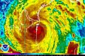 Hurricane Alex IR Rainbow satellite imagery