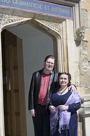Archivo:John and Caitlin Matthews, Oxford, Authors