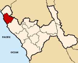 Location of the province Pacasmayo in La Libertad.PNG
