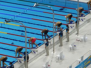 Archivo:London 2012 Olympics Aquatics Centre Swimmers