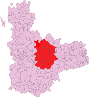 Archivo:Mapa del Area Metropolitana de Valladolid