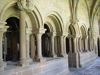 Monasterio de la Oliva - Entrada a la Sala Capitular