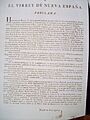 Proclama Iturrigaray 11 ago 1808