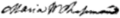 Signature of Maria Weston Chapman (1806–1885)