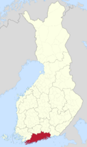 Uusimaa sijainti Suomi.svg