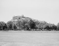 William Henry Jackson - Castle of Chapultepec, from the west, Mexico, between 1880 and 1897