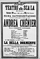 Andrea Chenier Poster