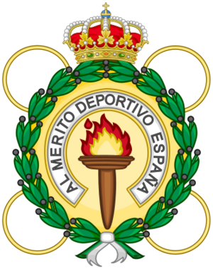 Archivo:Badge of the Royal Order of Sports Merit (Spain)