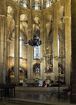 Archivo:Barcelona Cathedral Interior 04