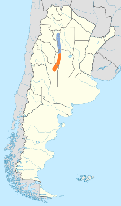 Distribución geográfica de la remolinera de Córdoba.