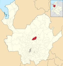 Angostura ubicada en Antioquia