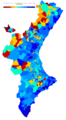 Comunidad-Valenciana Crecimiento-1998-2008