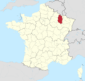 Département 55 in France 2016