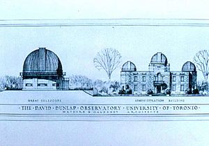 Archivo:David Dunlap Observatory Concept Sketch