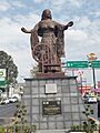 Escultura "La Hilandera" en Chiautempan, Tlaxcala 04