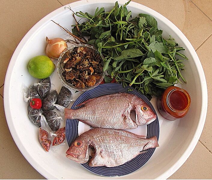 Gnankatang. Basic Ingredients