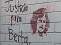 Graffiti de Berta Caceres