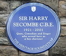 Harry Secombe plaque (9367624051).jpg