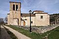 Iglesia de la Exaltación de la Cruz, Valdevacas, fachada principal, sur