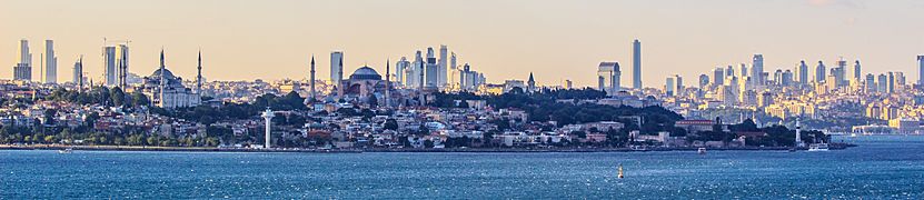 Istanbul panorama and skyline