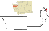 Jefferson County Washington Incorporated and Unincorporated areas Marrowstone Highlighted.svg
