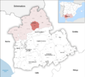 Karte Gemeinde El Pedroso 2022