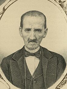 Los diputados pintados por sus hechos, García Cuesta, Cruz Ochoa, Álvarez, Gómez de Terán (cropped) Cirilo Álvarez.jpg
