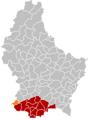 Map Pétange