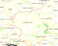 Map commune FR insee code 72016