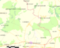Map commune FR insee code 89122