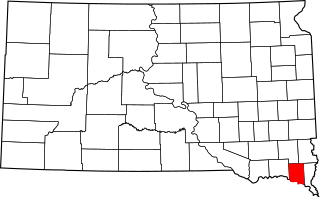 Map of South Dakota highlighting Clay County.svg